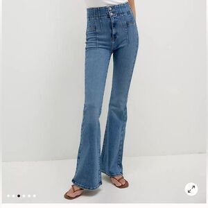 Free People Jayde Flare Women’s Jean Blue Size 30/10